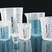 Nalgene Polypropylene Clear Griffin Low Form Beaker CLICK ITEM FOR SIZES AND PRICING***